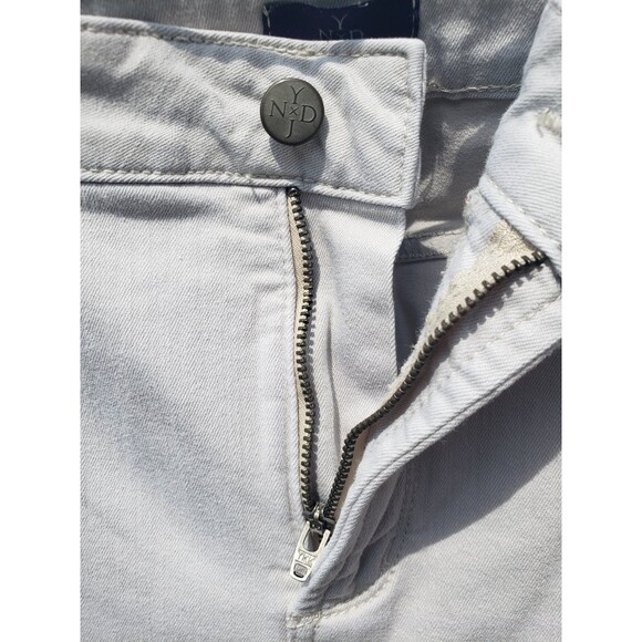 Not Your Daughters Jeans Capris Khaki Tan Cuffed Stretch Womens Sz 16P Lift Tuck - Picture 6 of 16